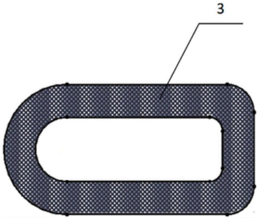 Low-elastic-modulus integrated titanium-based femoral handle and preparation method thereof