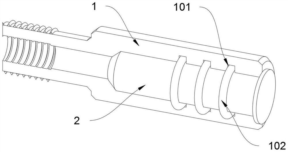 Micro hydraulic cylinder structure