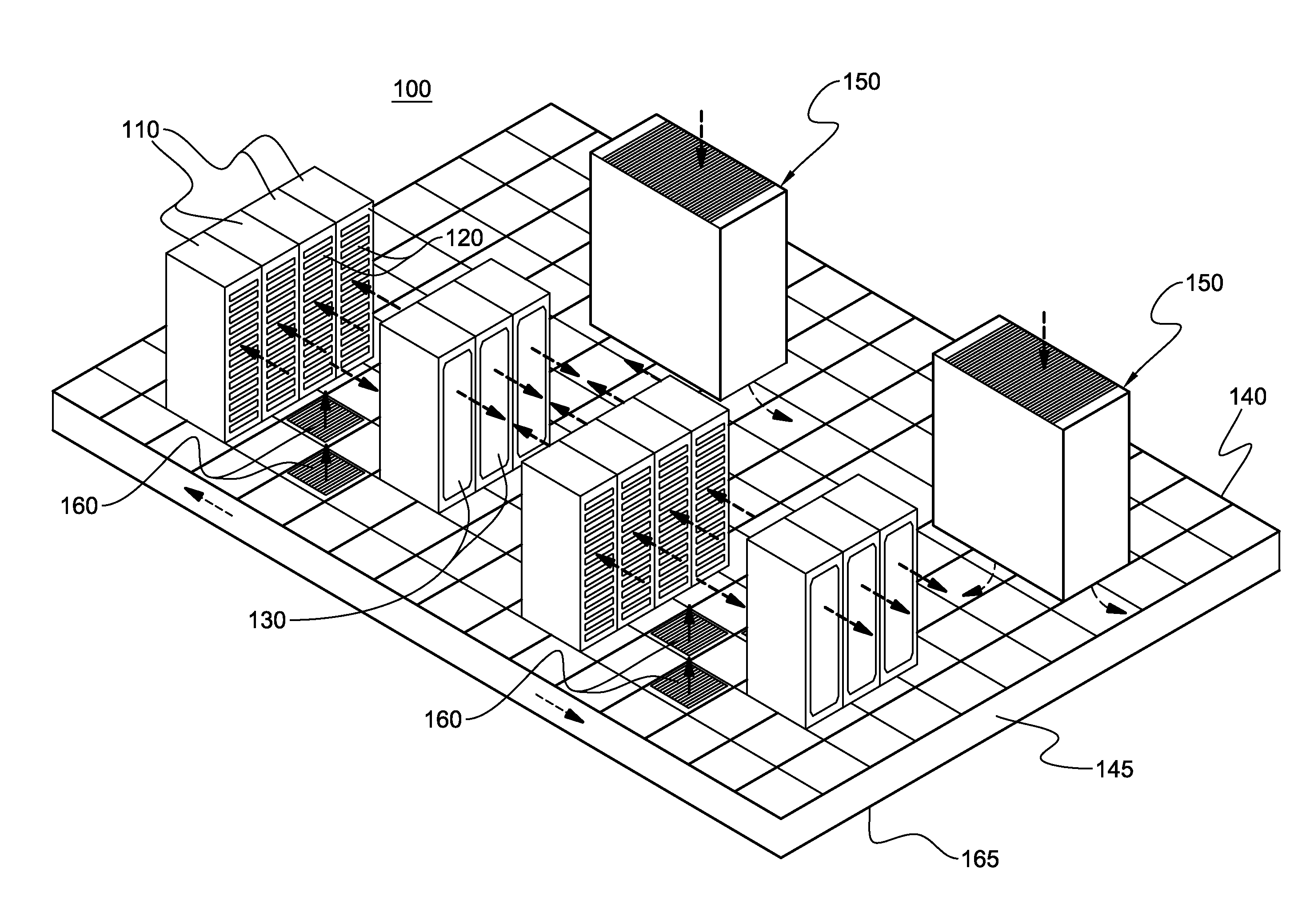 Multi-rack, door-mounted heat exchanger