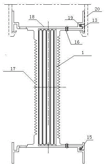 Wind energy two-piece side mounting high-protection busbar side sectional material