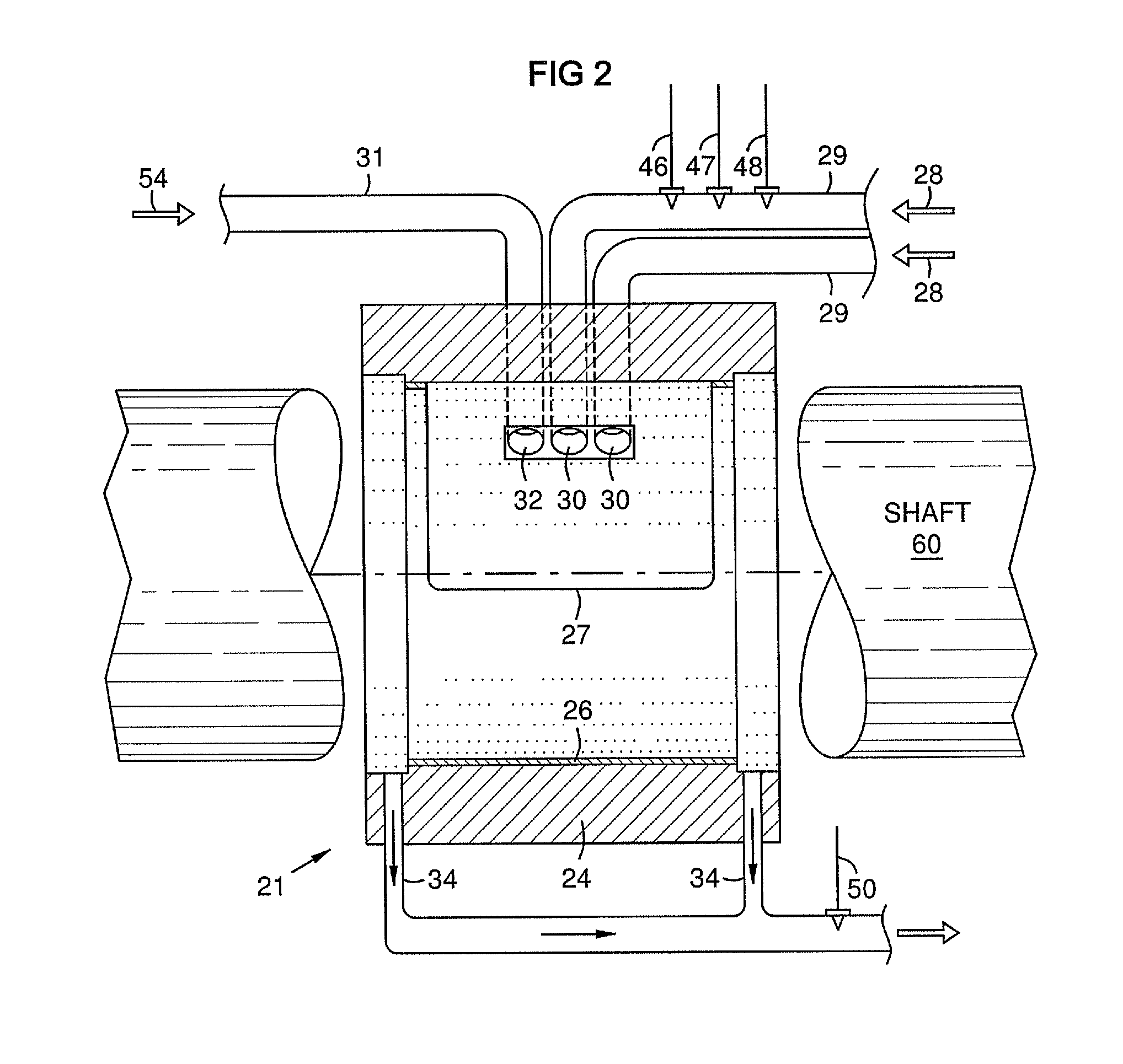Backup Lubrication System For A Rotor Bearing