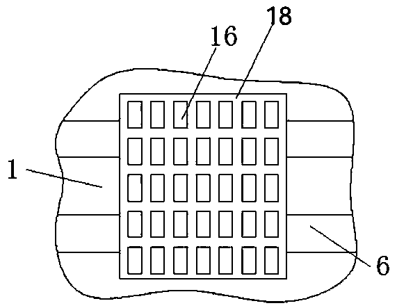 Composite steel plate gluing device