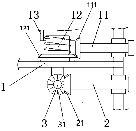 Composite steel plate gluing device