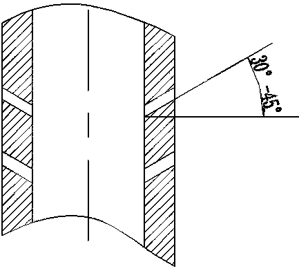 Rotary laser head auxiliary gas transmission device for laser processing machine tool