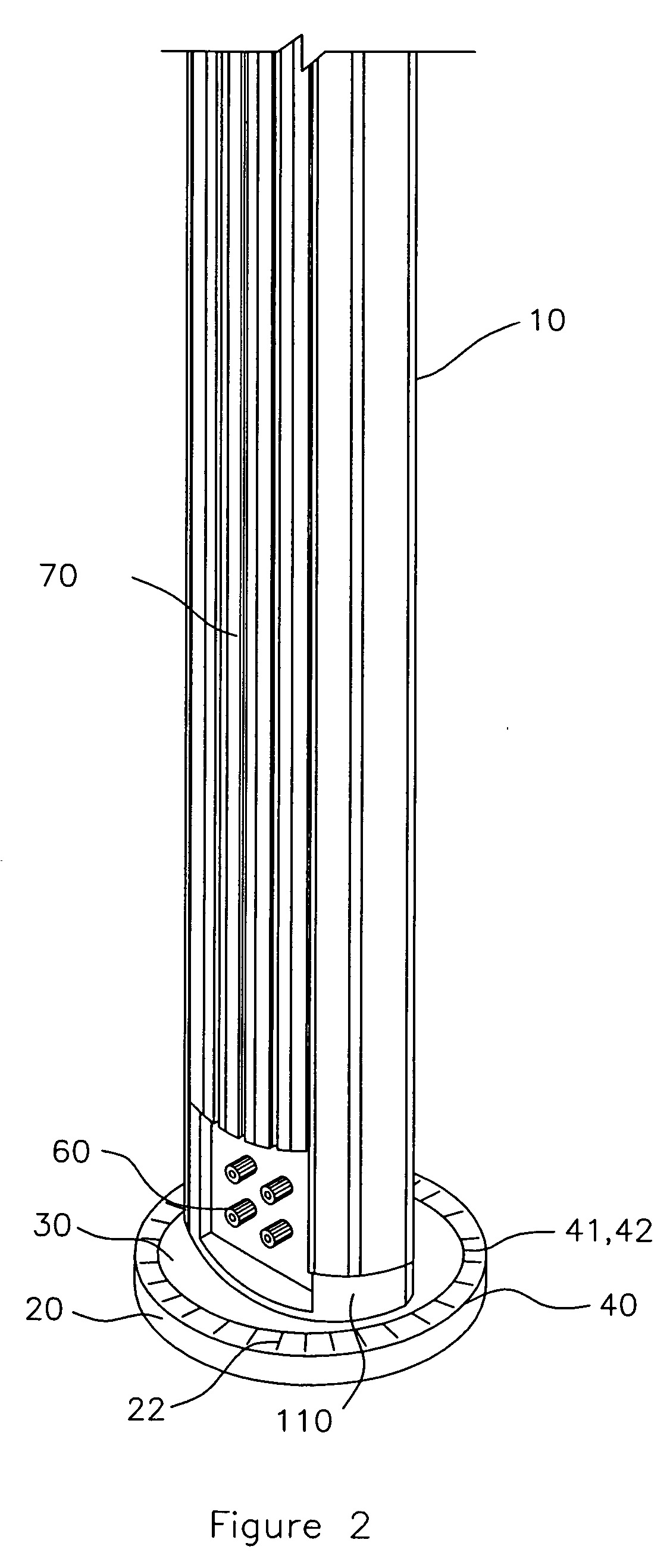 Surround sound positioning tower system and method