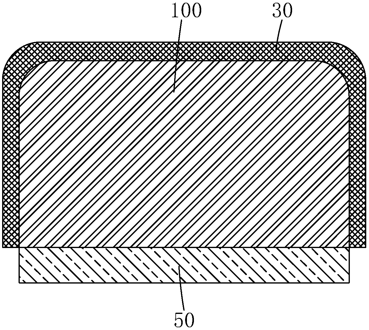 Side shading glue and borderless display device