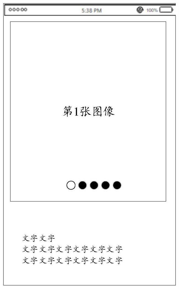 User interface display method and device, equipment and storage medium