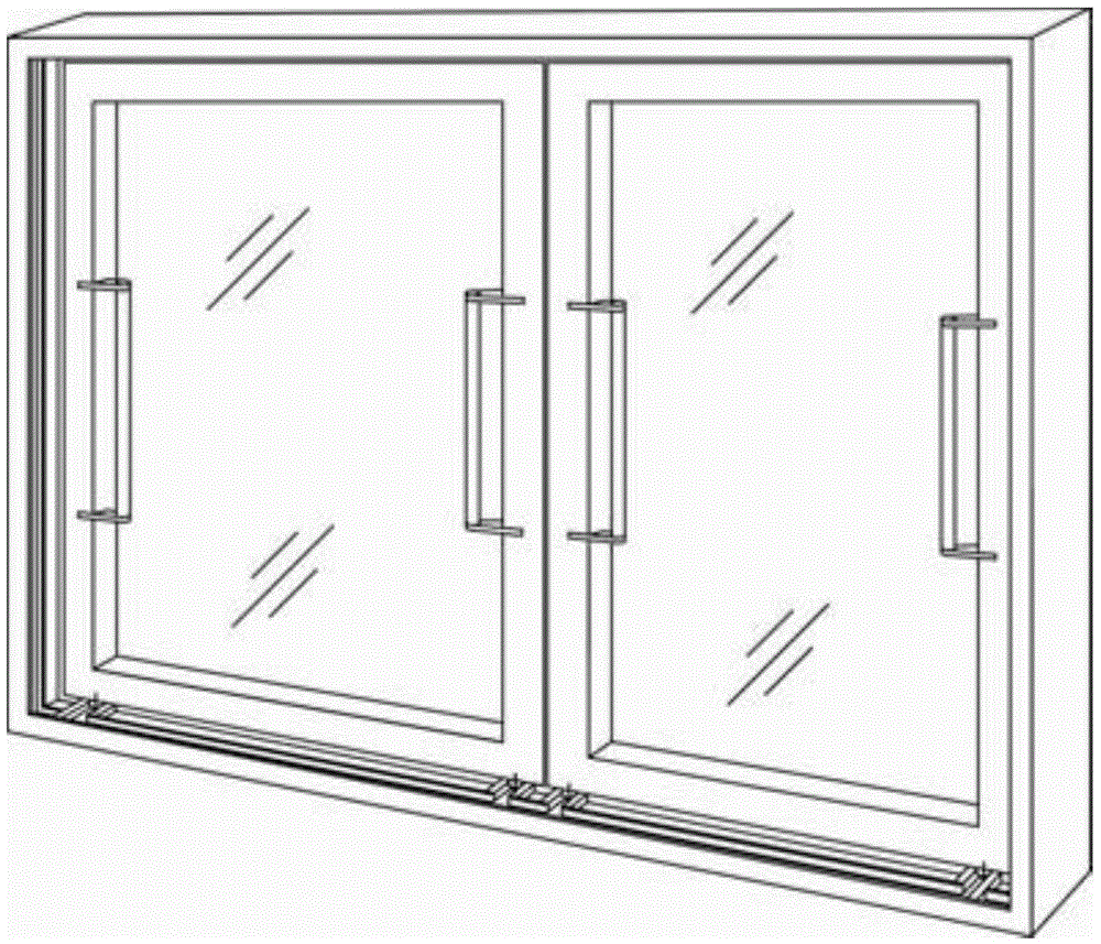 A multifunctional sliding window