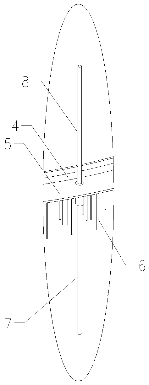 Installation device and installation method for high temperature gas-cooled reactor containment sealing support