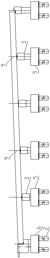 Uneven jacking system and uneven jacking construction method for existing bridge superstructure