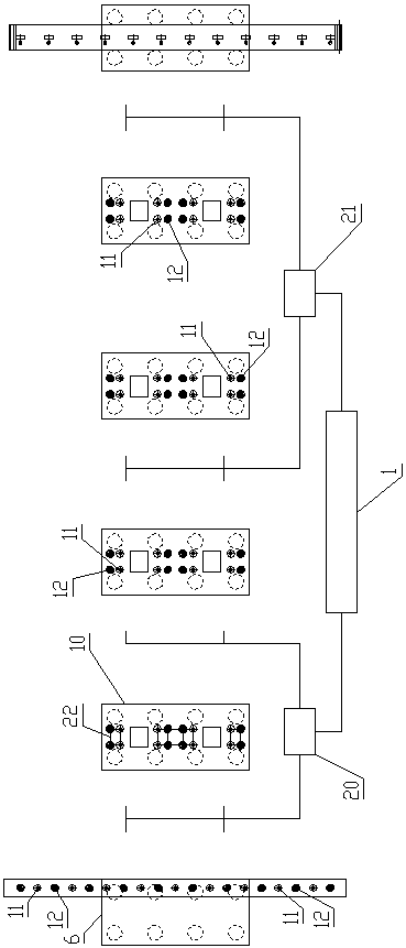 Uneven jacking system and uneven jacking construction method for existing bridge superstructure