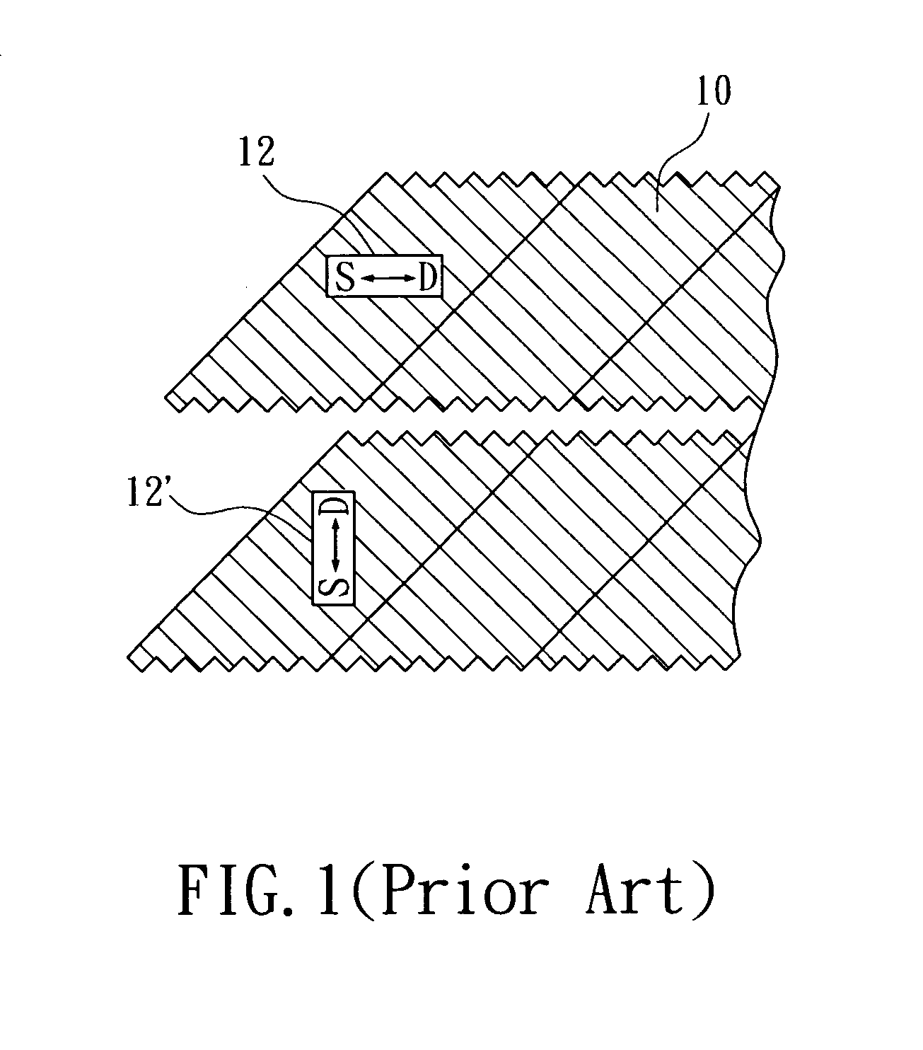 Thin film transistor device with high symmetry