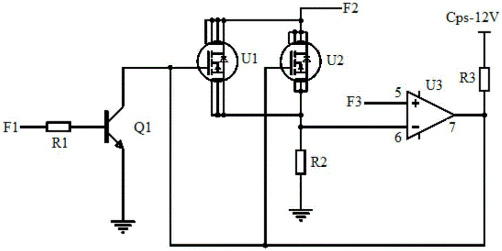 Current linear control circuit for constant current source