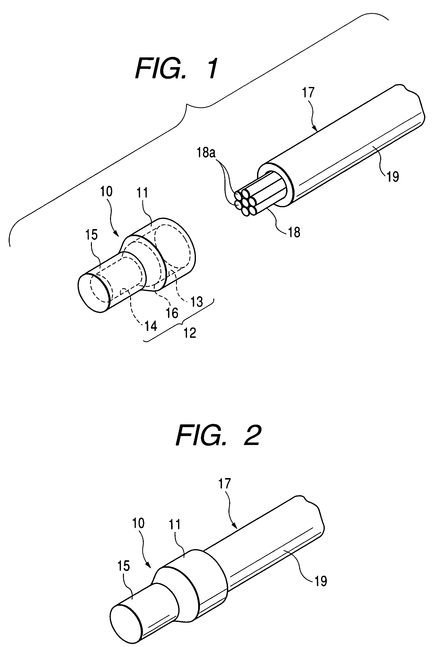 Method of connecting wire and terminal fitting