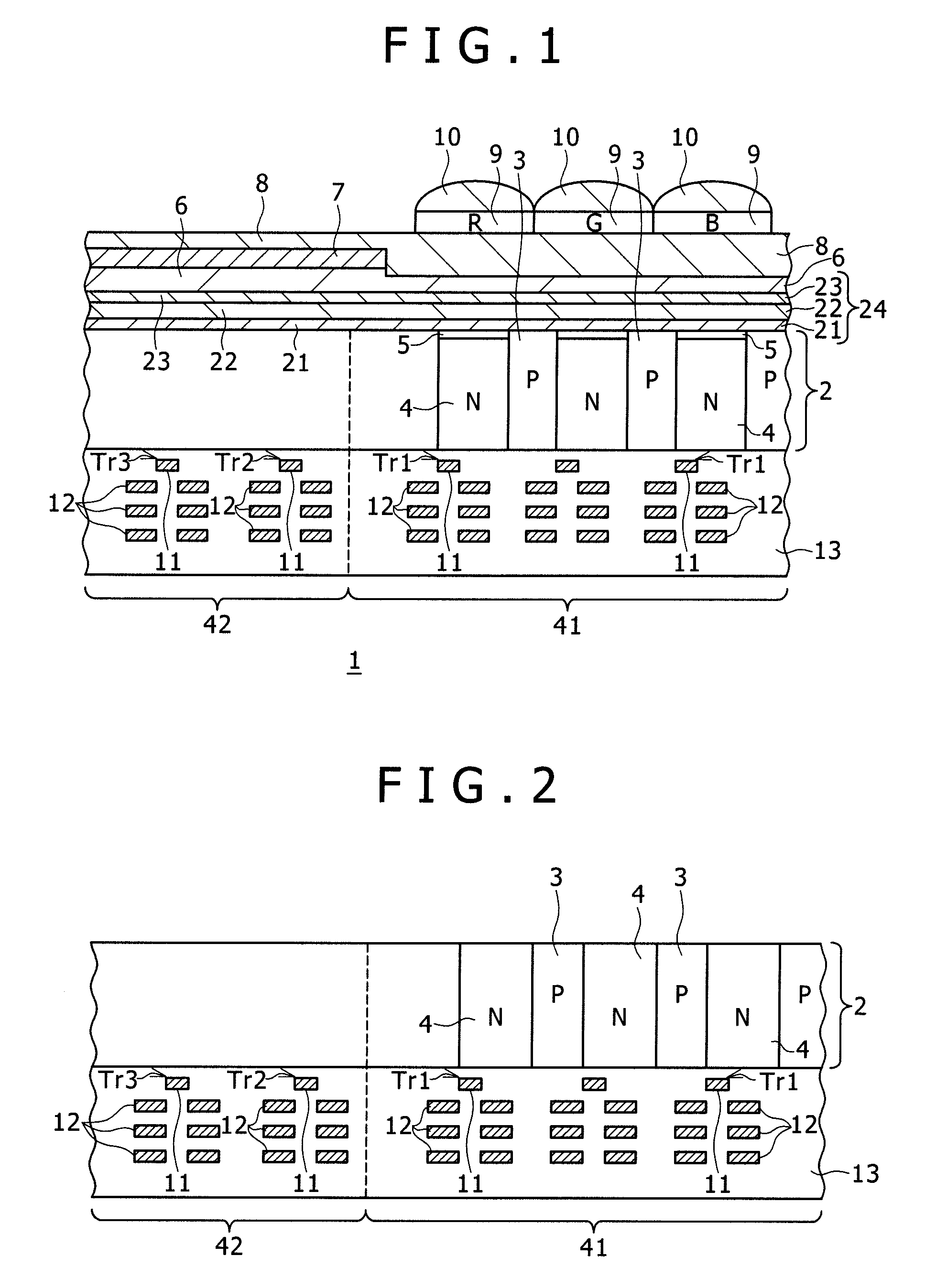 Solid-state image pickup element and a method of manufacturing the same, and image pickup device including the same