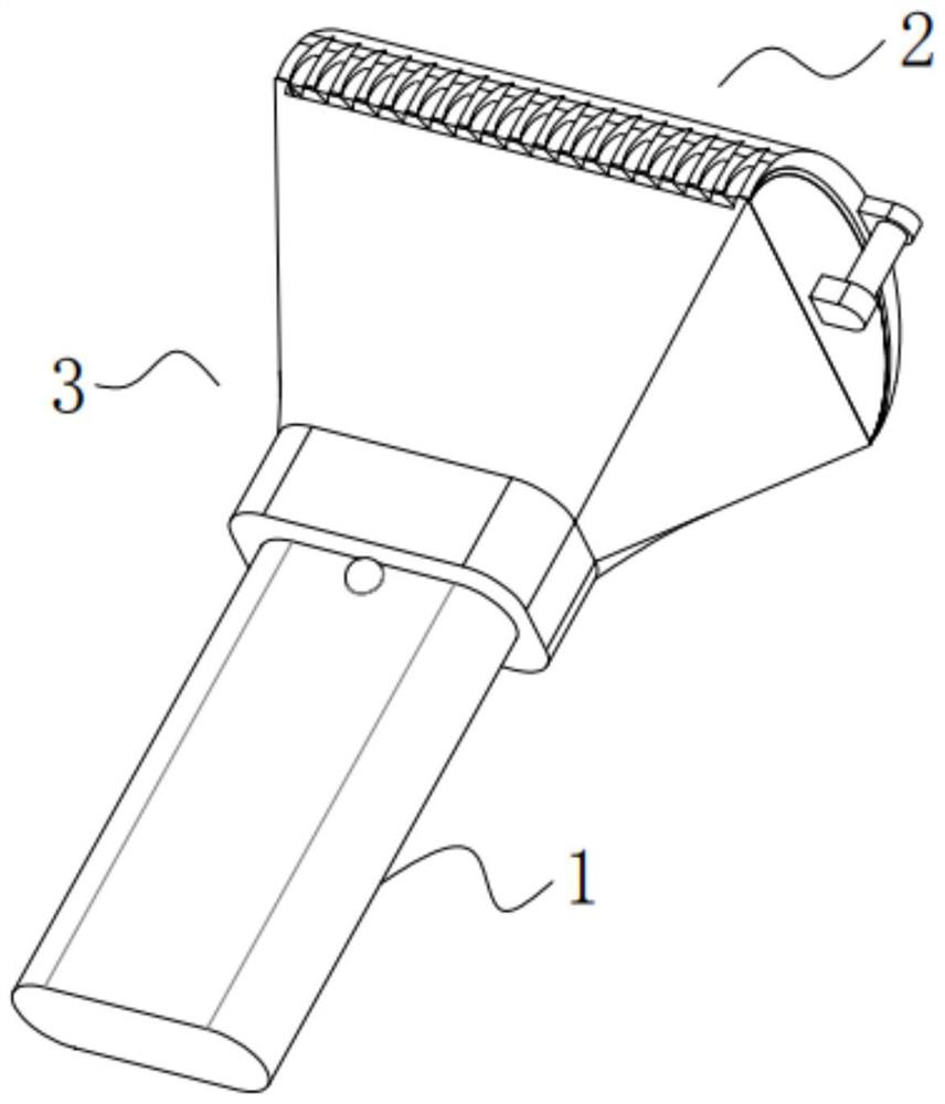 A skin preparation knife capable of collecting hair