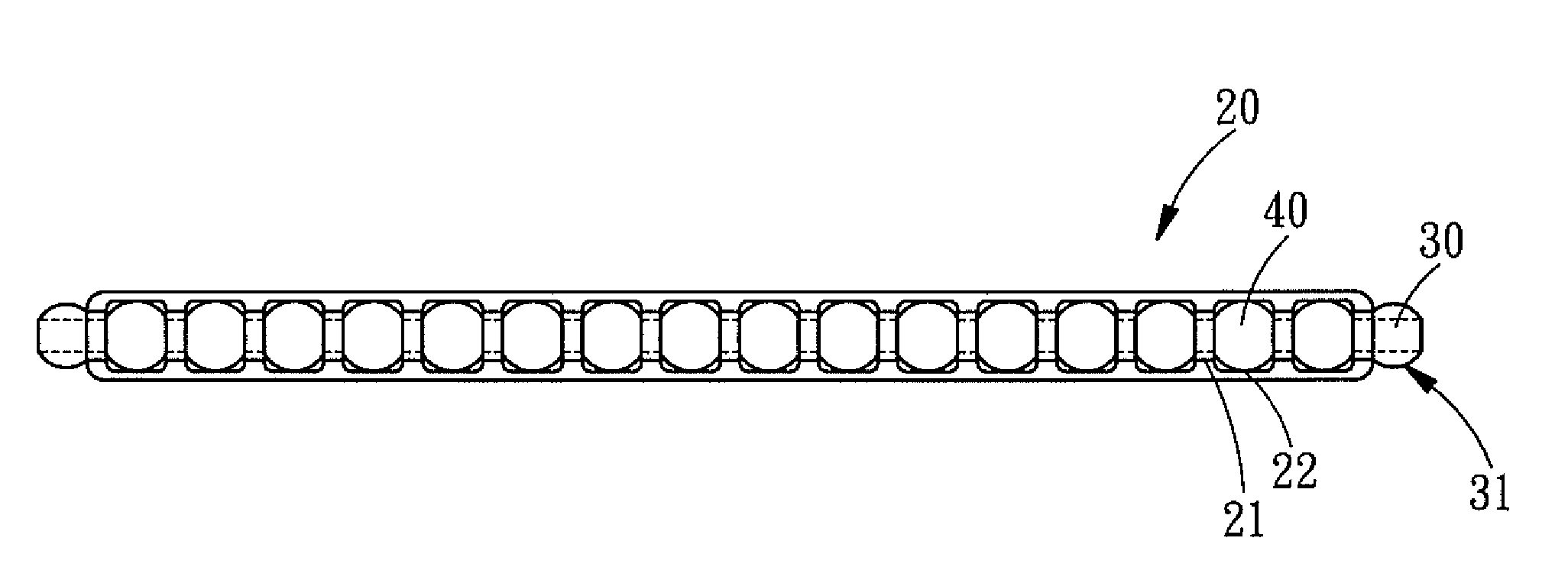 Synchronous Spacer with a Guiding Block
