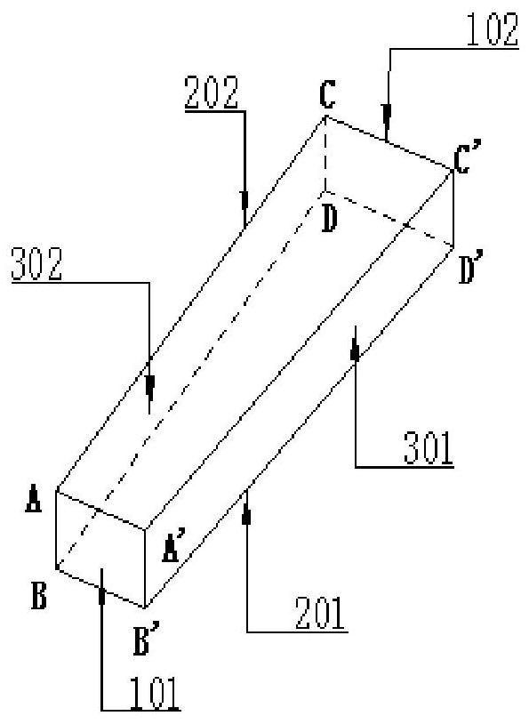 Design method of converter bottom transition brick