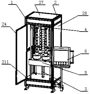 A pipe-inserting type soil water detector calibrating device