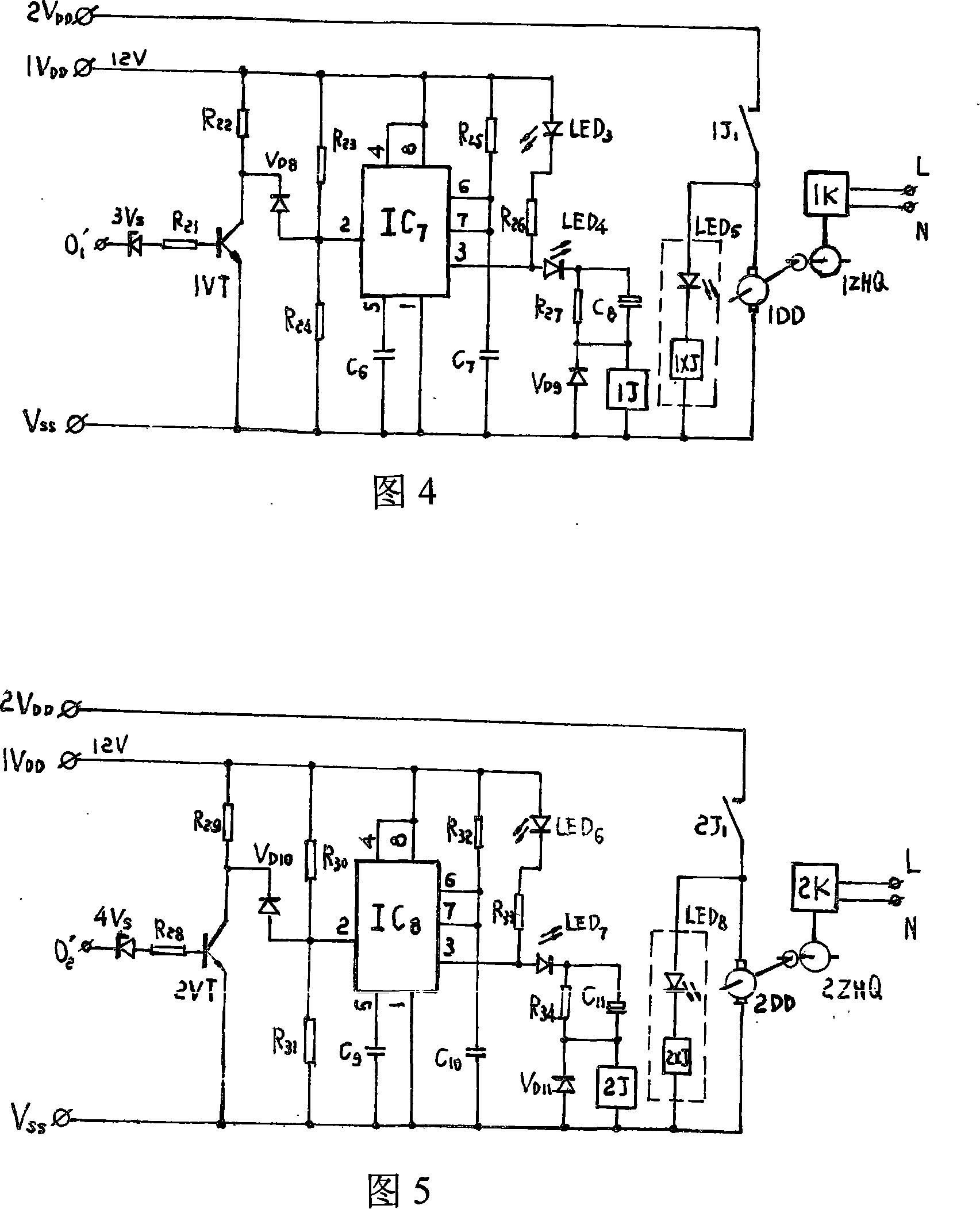 Distribution circuit electric voltage over-deviation protectors