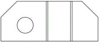 Wall-attaching type hoisting hanging bracket capable of achieving horizontal large-angle stepless adjustment