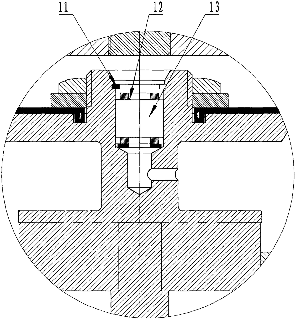 Self-operated differential pressure control valve