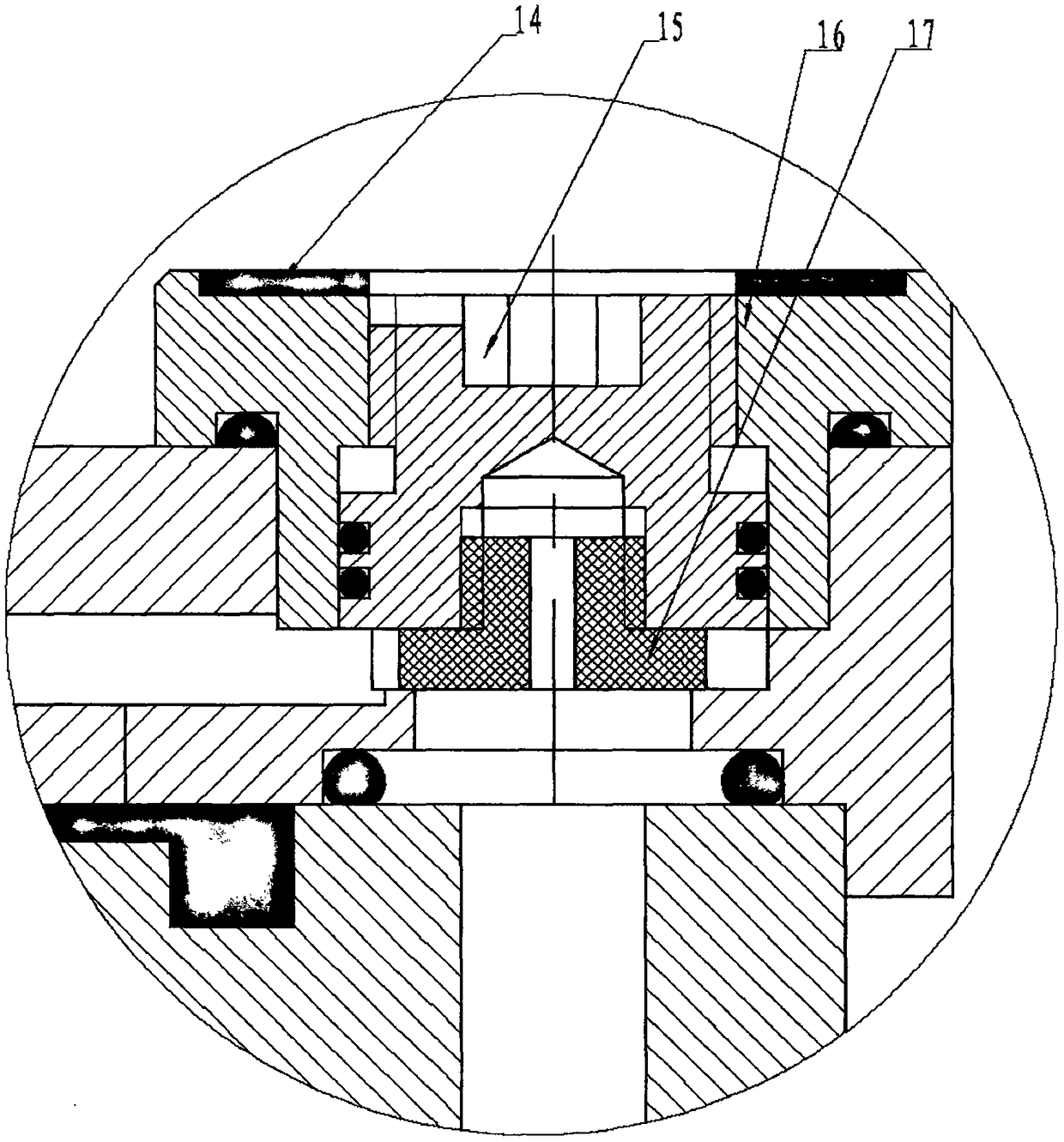 Self-operated differential pressure control valve