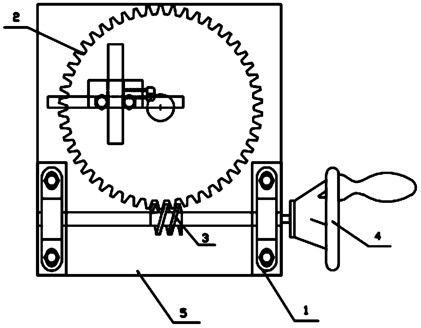 Spherical tetrafluoro bearing processing device and use method of spherical tetrafluoro bearing processing device