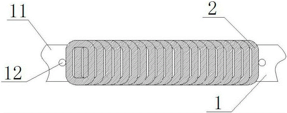 Wire attaching method for winding on outer surface of slotless stator armature