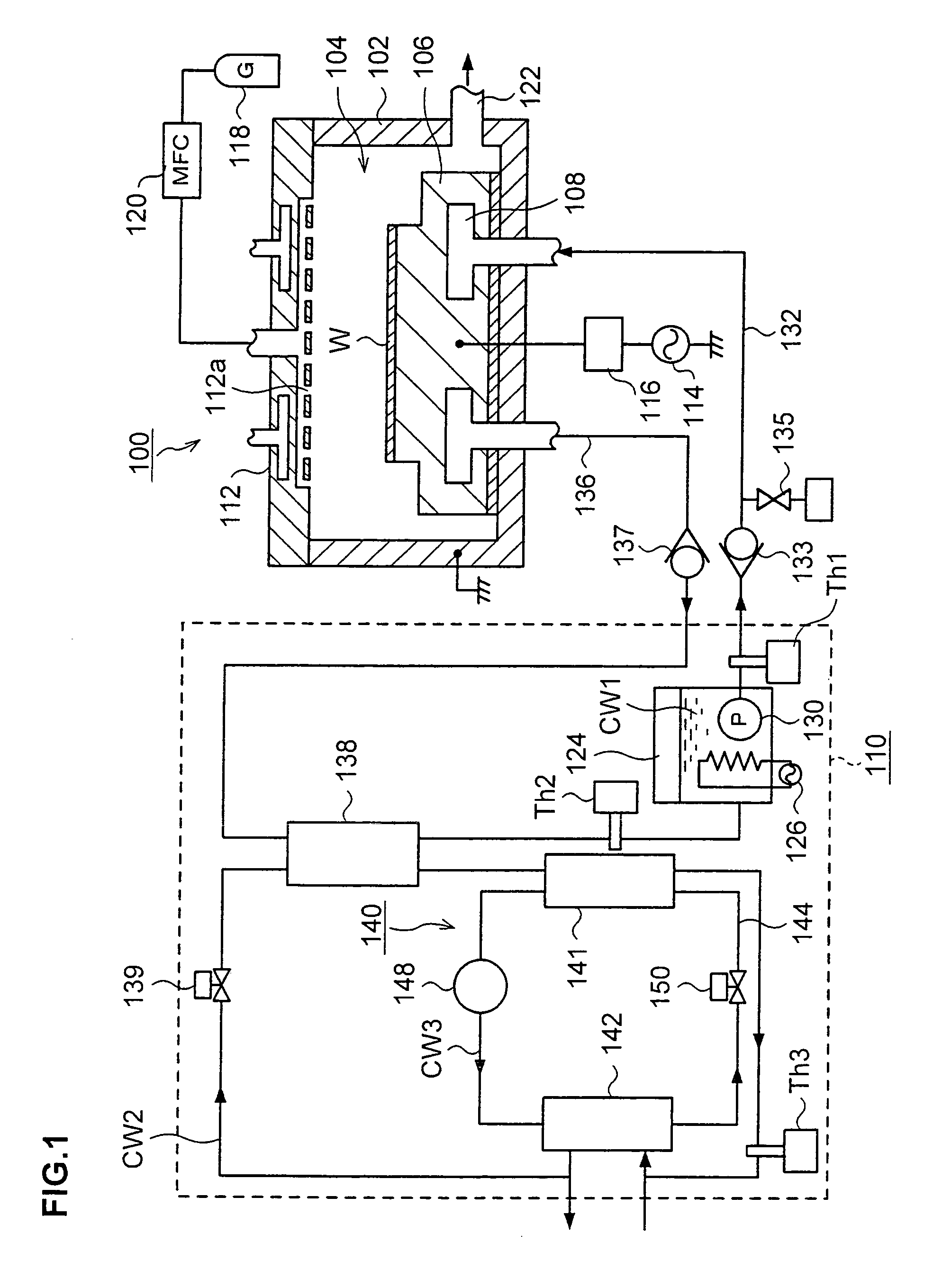 Cooling apparatus and plasma processing apparatus having cooling apparatus