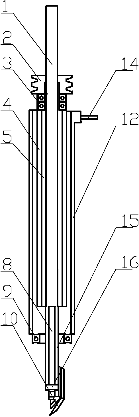 Bamboo stump crusher