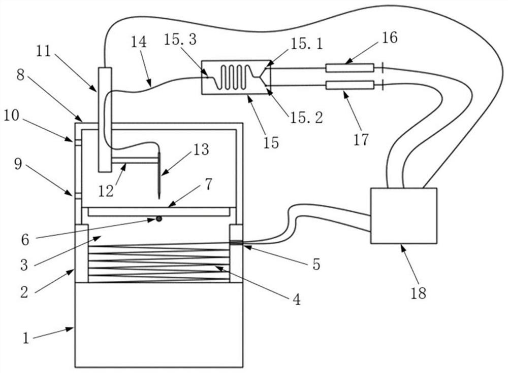 A microfluidic high-throughput biological sample drop freezing storage device