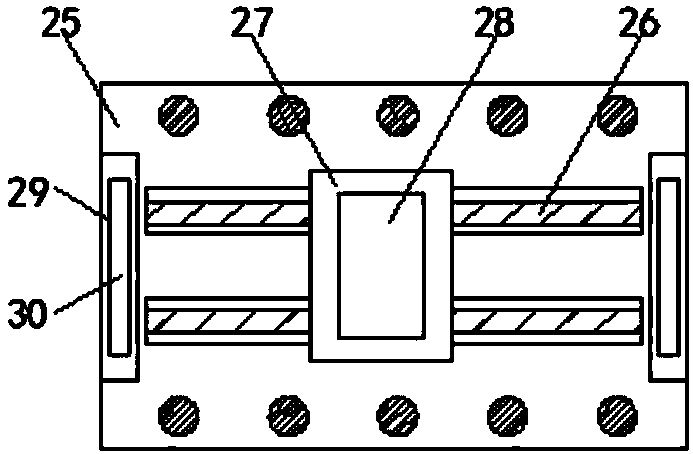 Integrated cleaning channel capable of cleaning robot