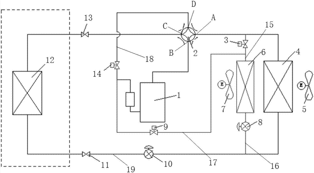 Heat pump system and control method of heat pump system