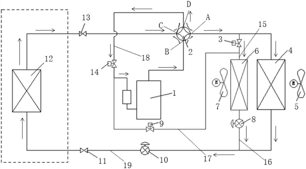 Heat pump system and control method of heat pump system