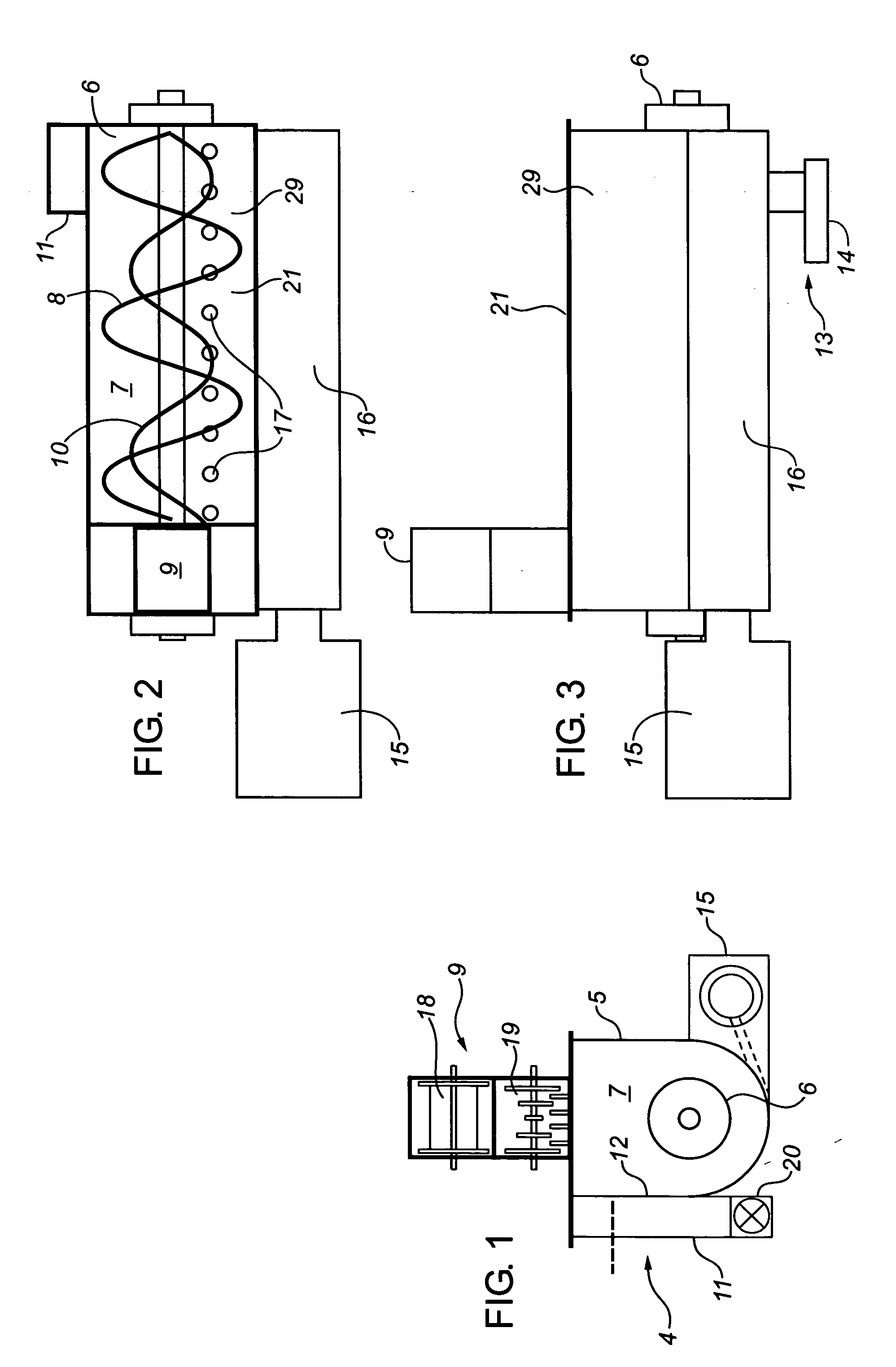 Apparatus and process for removing liquids from drill cuttings