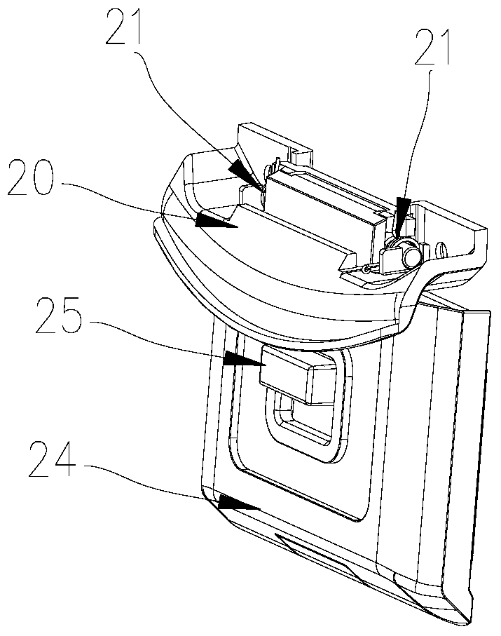 A battery cover installation structure