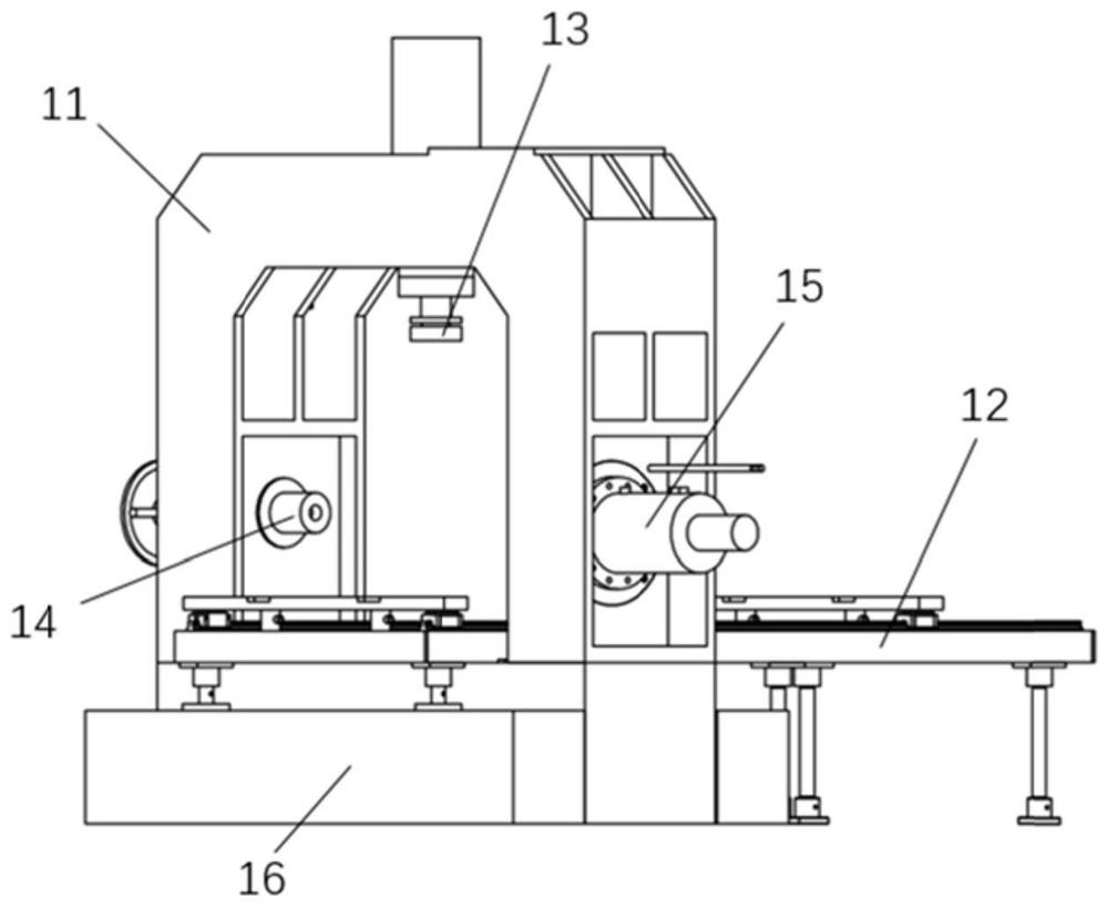 Circulating water pressure direct shear equipment for temperature seepage coupling