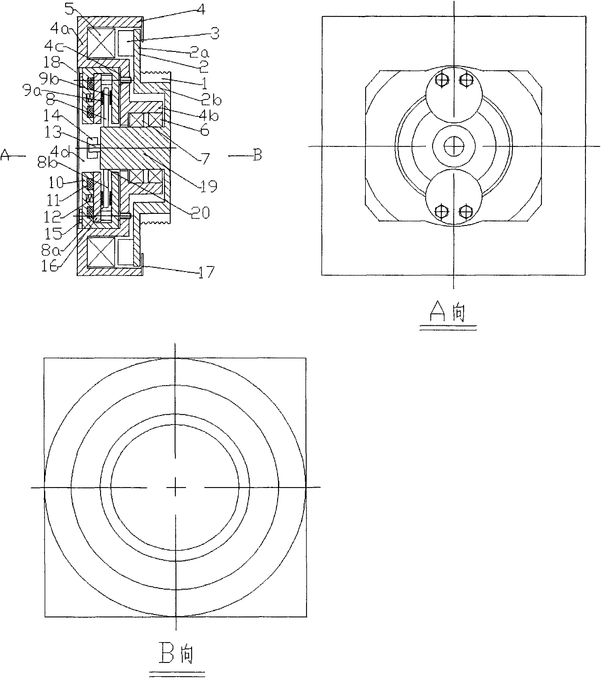 Elevator drive device