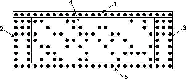 Dot-matrix two-dimensional code coding and decoding