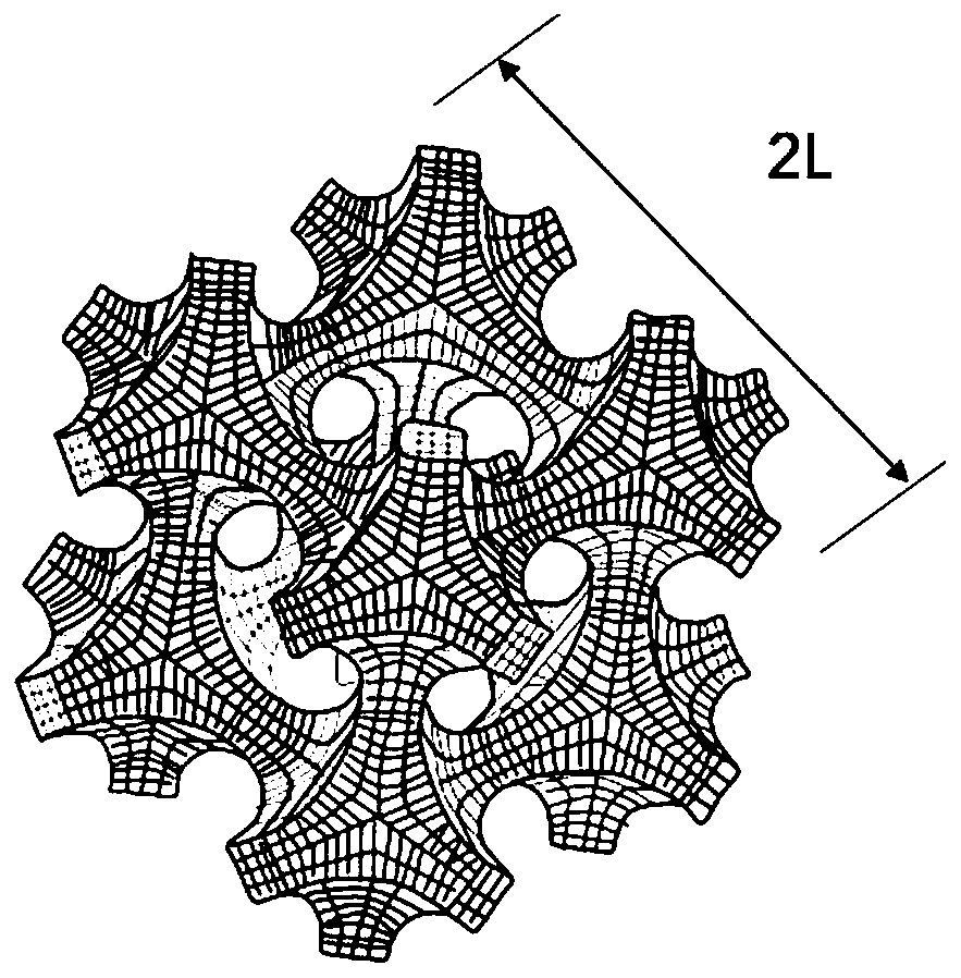 Shoe with negative poisson's ratio effect and design method thereof