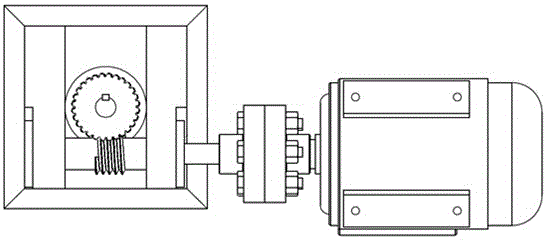 A tea deblocking and screening machine