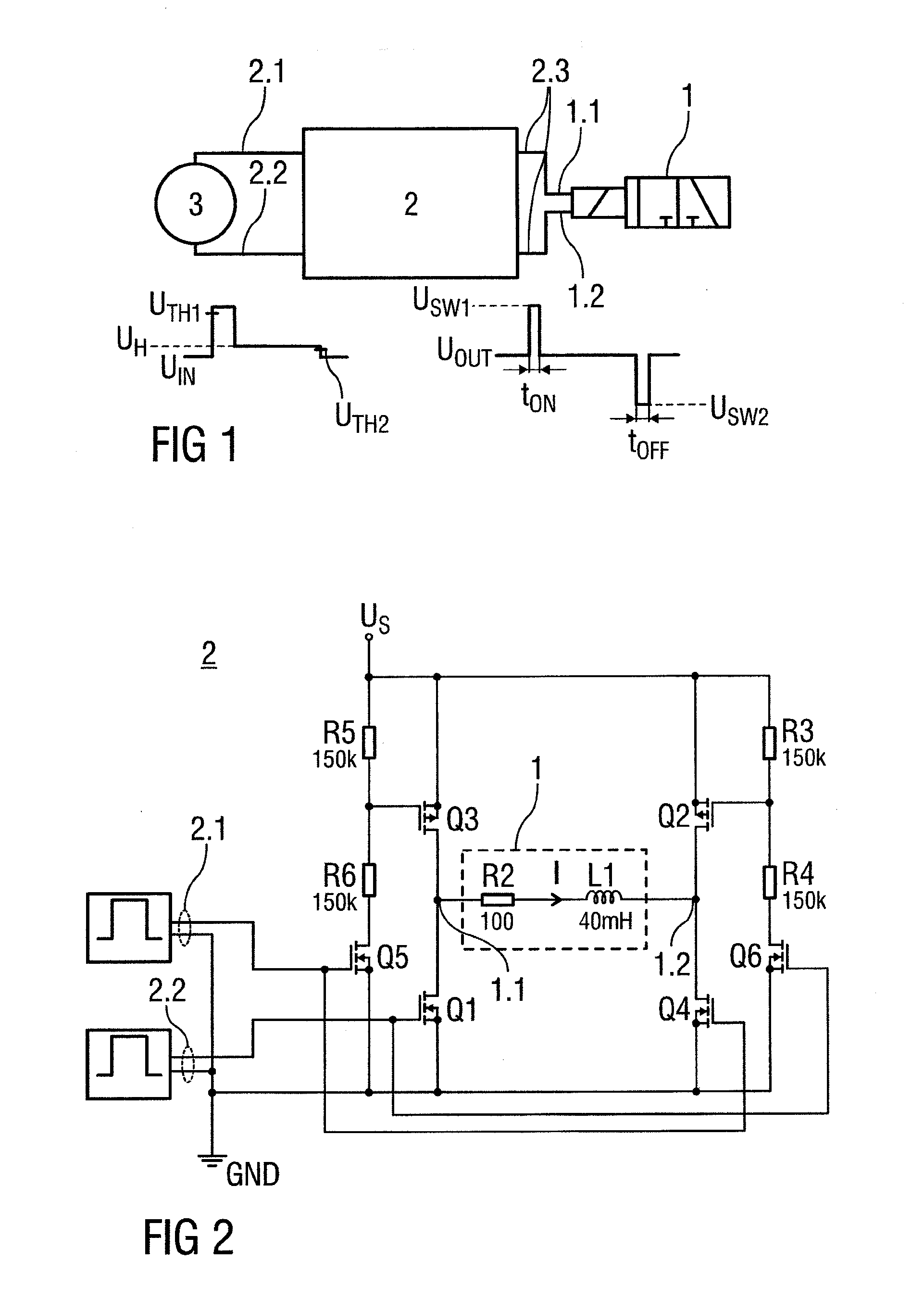 Electronic adapter for controlling a bistable valve