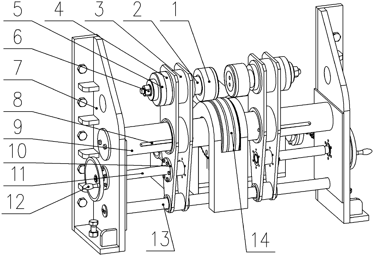 Correcting mechanism for T-shaped steel panel of bridge