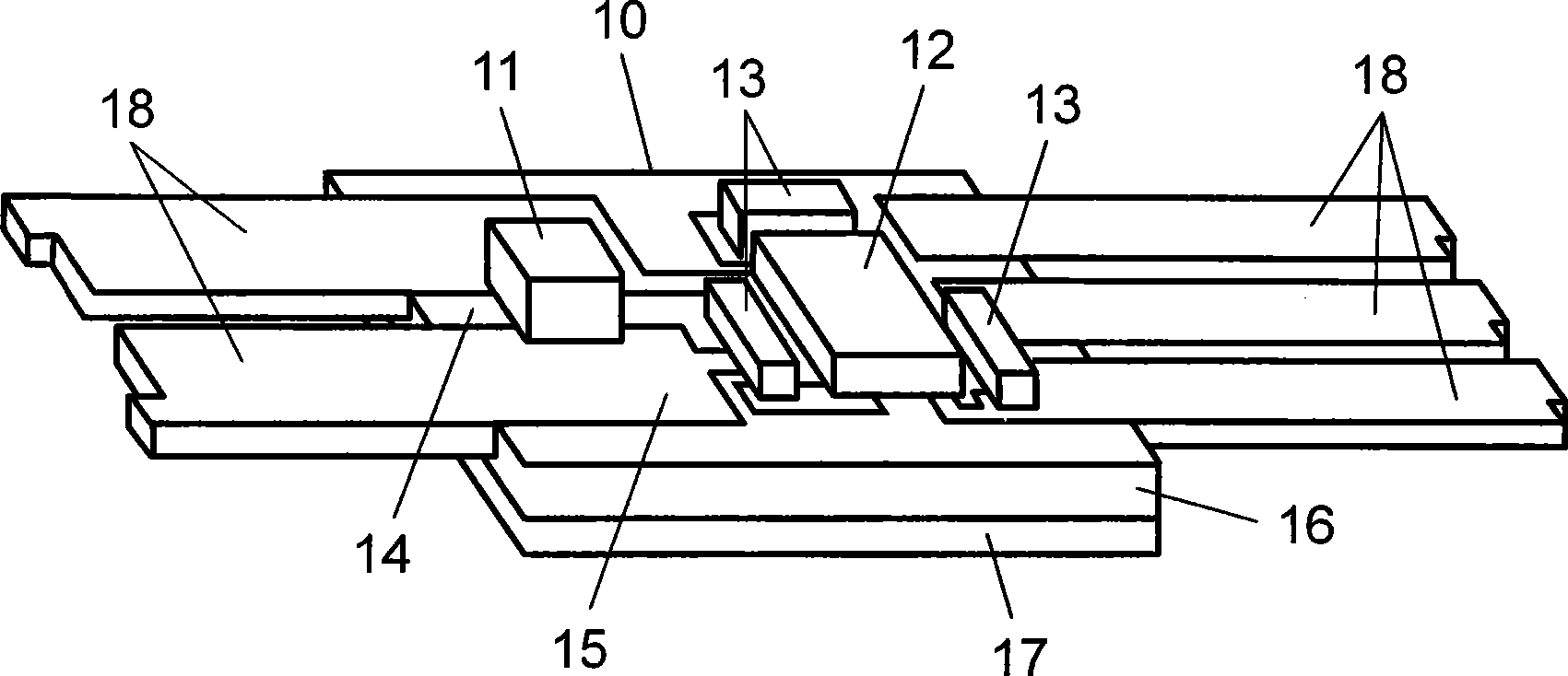 Heat dissipating wiring board and method for manufacturing same