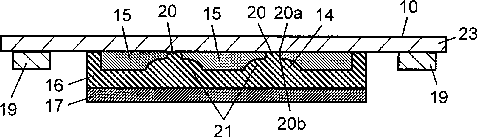 Heat dissipating wiring board and method for manufacturing same