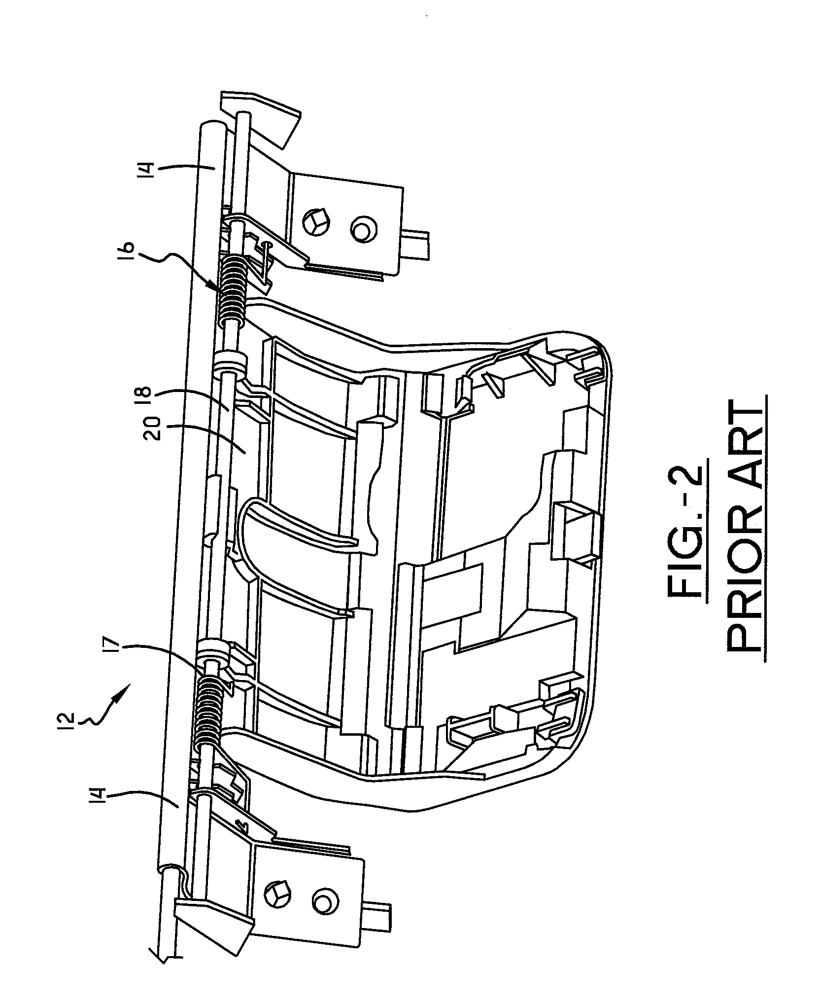 Cover assembly for a vehicle storage compartment striker