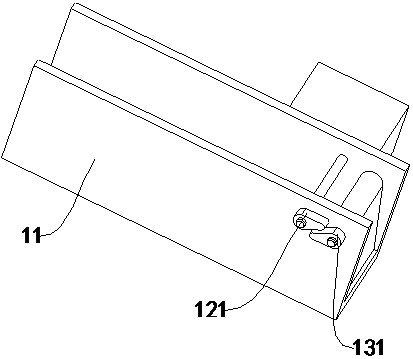 Diode gummed paper pasting device