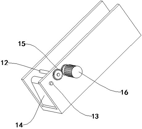 Diode gummed paper pasting device