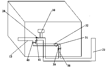 System and method for pumped-storage power generation by using underground goaf and chamber
